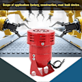 Miniatyrbillede 3 af 5: 220v Industriel Sirene Motor Alarm, Mini Bil Alarm Ring Metal Motor Alarm 220V 120DB Elektrisk Tyveribeskyttelse MS-190 (Rød) (LGL)