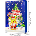 Miniatyrbild 2 av 4: Julkalender för barn 2024, (Uppgraderad version) 24 presentbitar - Slumpmässig stil (Blind Box), Adventskalender för barn (LGL) Style B