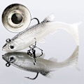Miniatyrbillede 3 af 4: 5 stk. Sort Bas Fiske Lure Ørred Fiske Kit Gedde Fiske Grej Fiske Lure Sæt, Hav Og Ferskvands Fiske Agn Med Krog