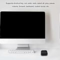 Miniatyrbilde 3 av 5: USB Kablet Tastatur Standard Kopier og Lim Inn Funksjon Programmerbar Enter Space Save Return Datamaskin Enkel Tast YEMAA LGL