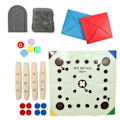 Miniatyrbillede 1 af 5: Squid Game, Squid Game Gonggi, Squid Game Gonggi Sæt, Gonggi Koreansk Spil, Squid Game Spil, Koreansk Jacks Gonggi Spil Gong-Gi Sæt LGL E