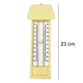Miniatyrbild 4 av 4: P Digital Max Min Växthustermometer - Max Min Termometer för att Mäta Maximala och Minimala Temperaturer i ett Växthus LGL