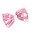 Miniatyrbillede 1 af 5: 10 stk. Blinkende Lys Paillet Butterfly Slips LED Gave Fest Lysende Halsbeklædning Cosplay Rekvisitter Bryllup Fødselsdag Karneval LGL bow pink