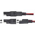 Miniatyrbild 5 av 5: SAE Polaritetsomvandlare, SAE Hane till SAE Hona Snabbkopplings Solar Förlängningskontakt för Fordon, Solpanelbatteri (2-pack) (LGL)