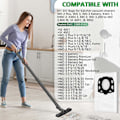Miniatyrbillede 2 af 4: 8-pak KFI 357 støvsugerposer, kompatible med Krcher WD 2 Plus, WD 3, WD 3 Battery, KWD 1, KWD 2, KWD 3, MV 3, WD 3.200 (LGL)