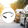 Miniatyrbilde 3 av 5: Oppgradert DAB Bilantennesplitter SMB Adapter DIN-Plugg Bilradio DAB+ Antenne LGL