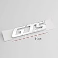Pikkukuva 3 / 5: 3D ABS Kromi Logo GTS Gransport Quattroporte Emblem Auto Lokasuojan Merkki Takaluukun Tarra Maserati GTS Gransport Stikcer Lisätarvikkeille LGL GTS