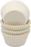 Premium Hvide Fedttætte Cupcake Forme Muffin Papir Bageforme Standard Størrelse (LGL)