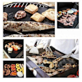 Pikkukuva 3 / 5: kpl Grilli- ja uunimatto tarttumaton uudelleenkäytettävä paistomatto Grillimatot 2 kpl (LGL) Grill Mats 2 pcs one size