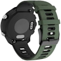 Pikkukuva 5 / 5: Garmin Forerunner 245 -kelloon sopiva kaksivärinen silikoniranneke (punainen + musta) Garmin Forerunner 245 -kelloon (LGL)