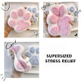 Pikkukuva 4 / 5: 5-tuumainen kissantassu squishy-lelu - Stressiä lievittävä puristelulelu, pehmeä ja söpö kissantassu-muotoilu lapsille ja aikuisille LGL Pink
