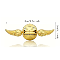 Miniatyrbilde 3 av 5: Harry Potter Fidget Spinner Magisk Kule Angst Sensorisk Leke Finger Spinning Stress Relief Gaver For Barn & Voksne Metall Rastløs Skrivebordsdekorasjon Dekorasjoner