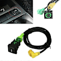 Miniatyrbilde 4 av 5: Bil USB AUX Bryter Kabel USB Lydadapter RCD510 RNS315 For- B6 B7 Golf 5 MK5 Golf 6 MK6 5 MK5 CC (LGL)