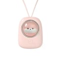 Pikkukuva 1 / 4: Kawaii Kaulassa Roikkuva Tuuletin Kesäinen Ilmanjäähdytin USB Ladattava Hiljainen Tuuletin Yövalolla Siivettömät Jäähdytystuulettimet Pieni Tuuletin Lahjat LGL