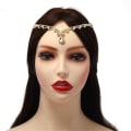 Pikkukuva 3 / 5: Rhinestone-otsapannan hiuskoru Boho-otsapanta koru Crystal  He