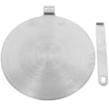 Miniatyrbilde 1 av 3: Induksjon Adapterplate Induksjon Plate Konverter Gass Elektrisk Komfyrplate Matlaging Induksjon Plate (LGL) Silver 34.5x19.5cm