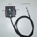 Miniatyrbillede 3 af 5: Motionscykel Modstandsknap, Vedligeholdelse Hurtigudløser Motionscykeldele til Motionsmaskiner A LGL Black
