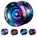 Miniatyrbillede 1 af 2: Yo-yo Konkurrence Aluminium Legering Metal Yo-yo Spil Responsiv Yoyo Legetøj Børnegave[GL] B
