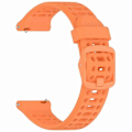 Pikkukuva 3 / 5: Yhteensopiva Coros Pace 2 / Apex 2 / Apex 42mm silikoninen kellon ranneke, yksivärinen 20mm kellon ranneke LGL Orange