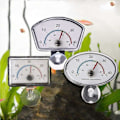 Miniatyrbild 3 av 5: Akvarium Termometer Pekare Akvarietemperatur Urtavla Sugkopp Nedsänkbar (LGL)