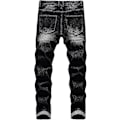 Pikkukuva 2 / 4: Slim Fit -farkut miehille, suorat lahkeet, LGL Black 36