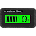 Miniatyrbild 2 av 5: 12-48V Universell Batterikapacitetsindikator Batteri Ström Display Testare Voltmeter (Grön) (LGL)