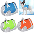 Miniatyrbild 2 av 5: Hundkläder Kylväst för Husdjur Snabbtorkande Hund Utomhus Sommarkläder Sele LGL Blue L