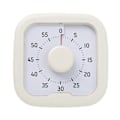 Miniatyrbillede 1 af 5: Visuel Nedtællingstimer til Køkkenmøder Lydløs Magnetisk Timer Letlæseligt Display 60 Minutters Timer til Undervisning LGL White
