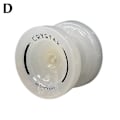 Miniatyrbild 1 av 5: Yoyo - Magic Toy Yoyo K2, Transparent, Färgglad, För Pojkar, Klassisk, Barndom, Boll, För Nybörjare LGL K2 White