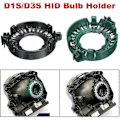 Pikkukuva 2 / 5: 2 kpl D1s D3s Xenon Hid -polttimon pidikeadapteri Sovitinrengas 63117162087 1 3 5 7 -sarjalle X5 LGL Blacksilver
