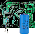 Miniatyrbillede 4 af 4: Cd60 Startkondensator med ledning 250V AC 400uf 50/60Hz kompatibel med motorluftkompressor (+b LGL