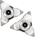 2-pack ersättningsblad för Robomow robotgräsklippare RS TS MS RC TC MC modeller rostfritt stål (LGL)