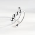 Miniatyrbilde 5 av 5: INF Justerbar Anti-Stress Ring i Kobber, 3-pakning (LGL) Silver Sølv