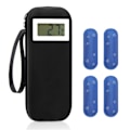 Miniatyrbillede 4 af 4: Insulin Køletaske Rejseetui med Termometer Display Medicin Diabetisk Køler til Rejser Bærbar Kølet Medicin Organizer Taske med LGL A