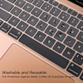 Miniatyrbild 2 av 5: Tangentbordsskydd för MacBook Air 13\" silikon Transparent (LGL)