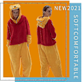 Miniatyrbild 2 av 4: Snäv Passform Unisex Vuxen Onesie Pyjamas Djur Helkroppsdräkt Halloween Kostym Sovkläder LGL Blue stitch 7-8 years