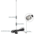 Miniatyrbillede 2 af 4: Ham Radio Politi Scanner Antenne Amatør Radio Mobil Radio Scanner Antenne Magnetisk Base Bnc Han Antenne Kompatibel LGL