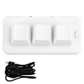 Miniatyrbilde 1 av 5: MK321U Programmerbart Makro Mini Tastatur 3 Modus Mekanisk Tastatur Gaming Keypad for Spill Multimedia LGL White