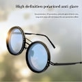 Pikkukuva 4 / 5: Säädettävät ND-suodatin aurinkolasit Kannettavat monikäyttöiset ajolasit pyöräilyyn kiipeilyyn kalastukseen LGL Lightweight 52mm