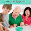 Miniatyrbilde 4 av 5: Pop it Fidget Leke Boble Sensorisk Fidget Leke - CE Lilla (LGL)