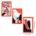 Pikkukuva 5 / 5: Mahjong Gostop Go Stop Hanafuda-kortit Suosittu korealainen japanilainen lautapeli Multicolor 1 Pair