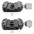 Miniatyrbillede 5 af 5: Qr-70n Se Plade Til En Swiss Tr Kugle LGL