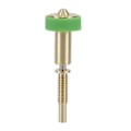 Miniatyrbillede 2 af 5: 1 stk. Messing Titanium Dyse Heatbreak Messing Titanium Dyse til Hotend Ekstruder 0,8 mm LGL Photo Color