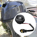 Miniatyrbild 5 av 5: Tilt Trim Strömbrytare Enhet Trim Strömbrytare 63D-82563 30HP-115HP Lätt att Installera Tillbehör Direkt Ersättning Utombordsmotor LGL black 8cm