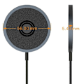 Miniatyrbilde 3 av 5: Musejiggler Muse Shaker Mekanisk Musebeveger Automatisk Kjøring for Laptop Skjerm Anti-Søvn Un LGL Black