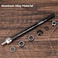 Miniatyrbillede 2 af 5: Cykler 160-178mm Gennemgående Aksler Adapter Høj Styrke Cykelanhænger Træk Gennemgående Aksler Adapter Nem at Installere Dele P1.0 LGL Black