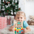 Miniatyrbilde 4 av 5: Tre 4-kanals Fargerike Kuler Gåbrett Puslespill Lære Fire Farger Kuler Gåspill Tanketrening Feriegave FLYE241575 LGL Multicolor