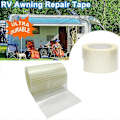 Miniatyrbillede 3 af 5: Vandtæt reparations tape til RV markise telt båd dækken solly Shelter Canopy Patch Tape Vandtæt Adhes S202412273380 (LGL)