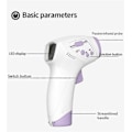 Miniatyrbillede 3 af 5: Pande Temperatur Berøringsfri Professionel Digital Infrarød Termometer, LCD Display Feber Advarsel (LGL)