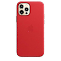 Pikkukuva 3 / 3: Nahkainen puhelinkotelo iPhone 12/12 Pro -puhelimelle, nahkakotelo Magsafella LGL Red